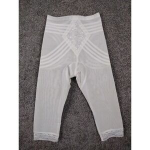 Vintage Rago New York 6269 Shapewear Hi-Waist Shaping Girdle  M 28 White